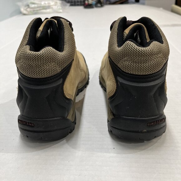 Timberland Hiking Boots Womens 6 Brown Tan Leather Lace Up Ankle High Outdoor - Picture 9 of 16